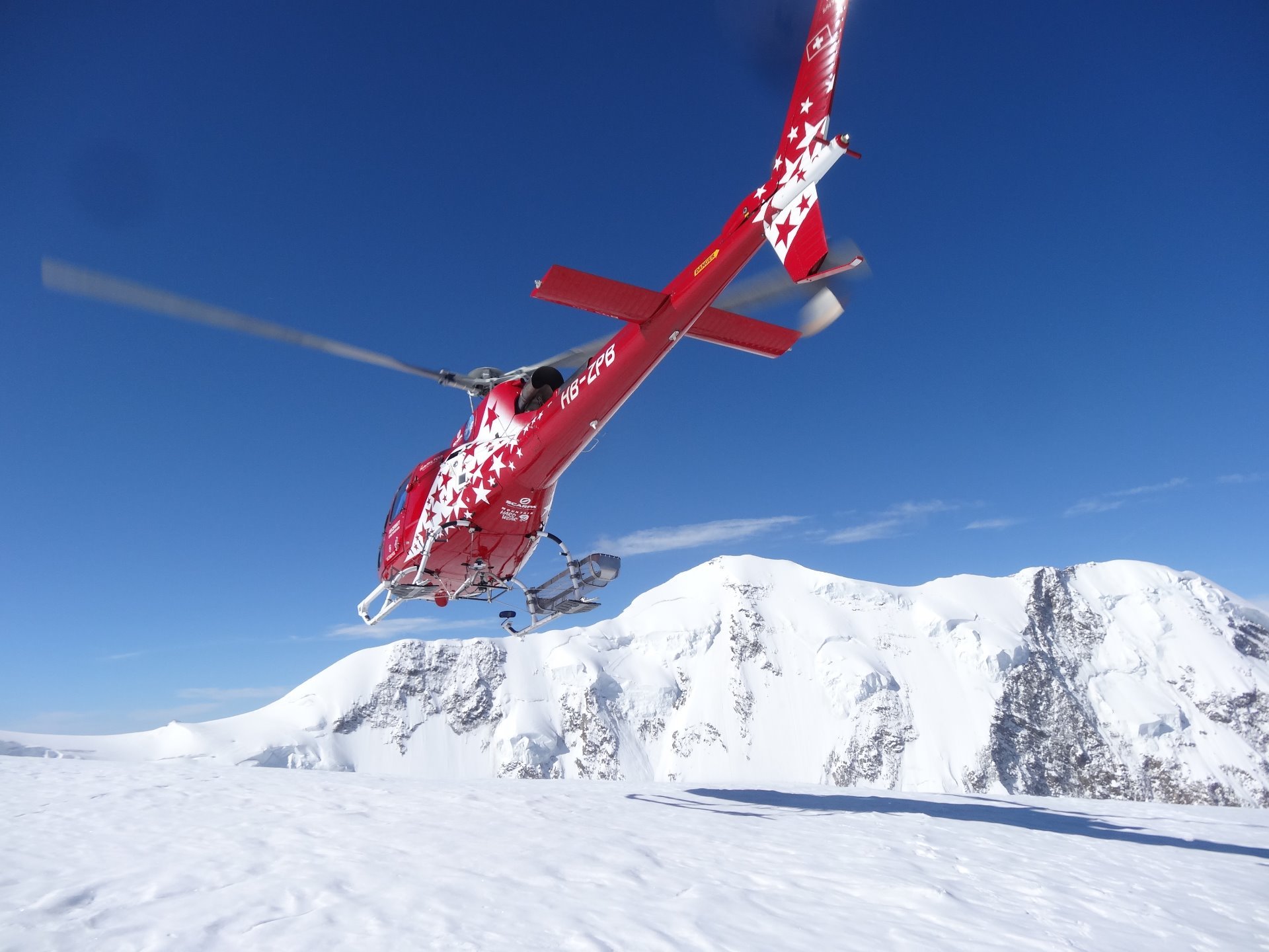 Heliskiing 1